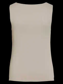 VIKENZA U-NECK S/L TANK TOP REV - NOOS Silver Gray