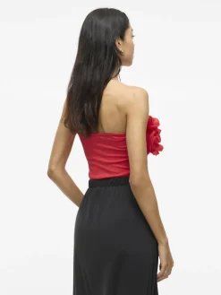 Vila naisten body, VITOVE S/L BODYSTOCKING Red