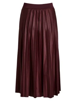 Vila, Naisten Hame, Vinitban Skirt Viininpunainen
