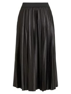 Vila, Naisten Hame, Vinitban Skirt Musta