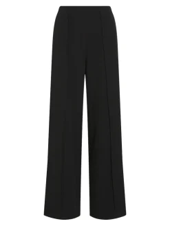 Vila naisten housut VIWINNIE CLUA HW WIDE PANTS, musta