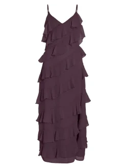 Vila naisten mekko, VILUNA STRAP DRESS Fig