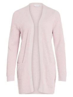 Vila naisten neuletakki VIDALO L/S KNIT CARDIGAN, Cherry Blossom