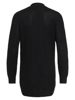 Vila naisten neuletakki VIDALO L/S KNIT CARDIGAN, Black