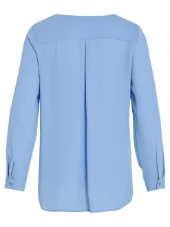 Vila naisten paita Vilucy LS Shirt, sininen