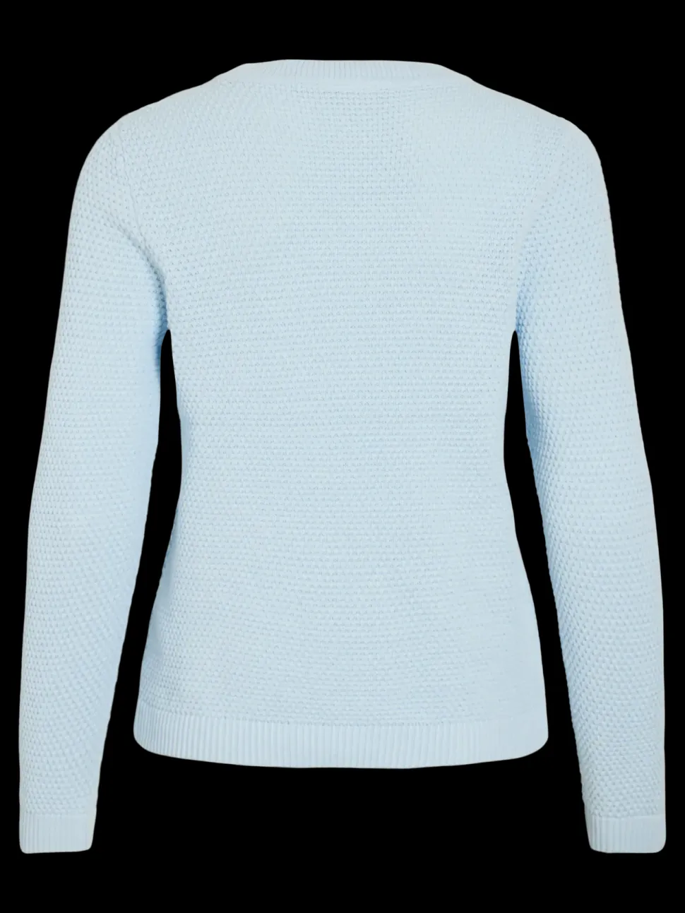 Vila neule, VIDALO O-NECK L/S KNIT TOP Nantucket Breeze
