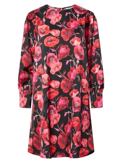 Y.A.S naisten juhlamekko, YASMASSIMA LS DRESS S. Black