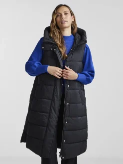 Y.A.S naisten liivi K-YASLIRO PADDED VEST, musta