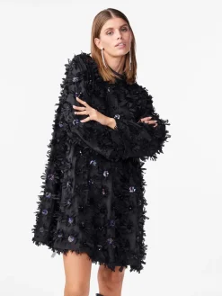 Y.A.S naisten mekko, YASABELONE 7/8 SHORT DRESS Musta