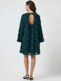 Y.A.S naisten mekko YASDIO LS SHORT DRESS, Ponderosa Pine