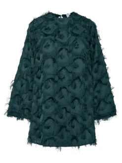 Y.A.S naisten mekko YASDIO LS SHORT DRESS, Ponderosa Pine