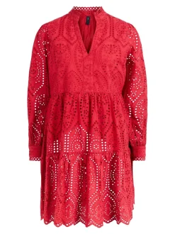 Y.A.S Naisten Mekko YASHOLI LS DRESS S Punainen