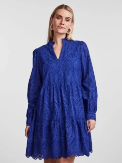 Y.A.S Naisten Mekko YASHOLI LS DRESS S Sininen