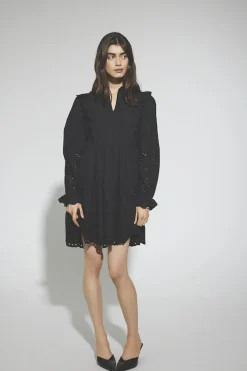 Y.A.S naisten mekko, YASLUMA LS DRESS S Musta