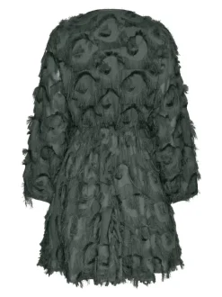 Y.A.S naisten mekko, YASPAZYLLA 7/8 DRESS Armeijanvihreä