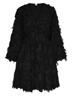 Y.A.S naisten mekko, YASPAZYLLA 7/8 DRESS Musta