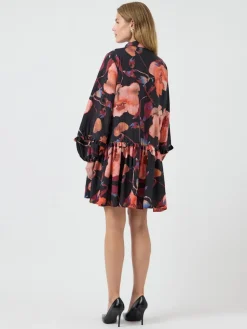 Y.A.S naisten mekko YASPILANA LS DRESS S, Black Pilana