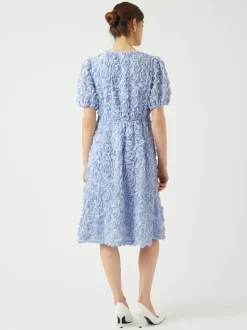 Y.A.S naisten mekko, YASROSIVA 2/4 MIDI DRESS S Vaaleansininen