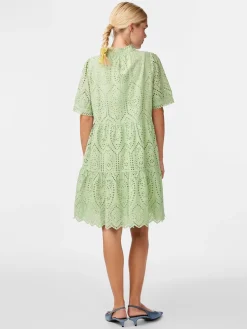 Y.A.S Naisten Minimekko YASHOLI SS DRESS Mintunvihreä