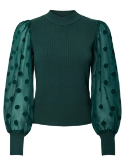 Y.A.S naisten pusero K-YASDOTME LS KNIT PULLOVER S. NOOS, Ponderosa Pine