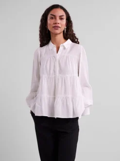 Y.A.S NAISTEN PUSERO YASPALA LS SHIRT S. NOOS Valkoinen