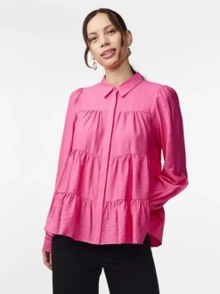 Y.A.S NAISTEN PUSERO YASPALA LS SHIRT S. NOOS Pinkki