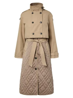 Y.A.S naisten takki, YASPRIXO LS COAT Sepia Tint