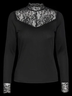 Y.A.S pusero, YASBLACE LS TOP Black